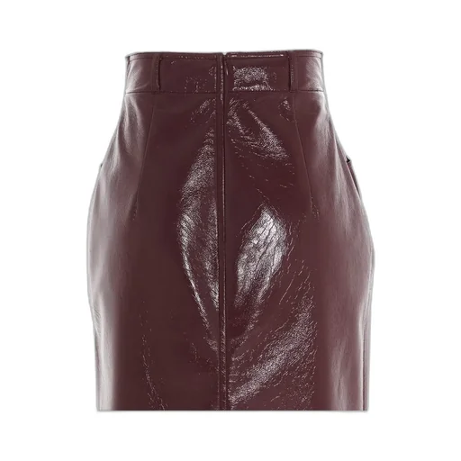 High-Rise Midi Pencil Skirt
