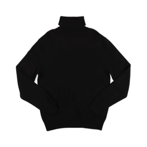 Black Logo Inlaid Sweater