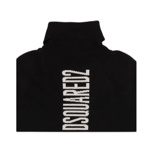 Black Logo Inlaid Sweater
