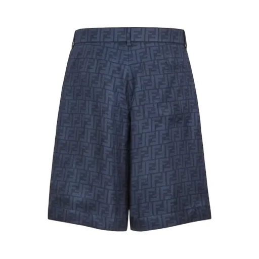 Fendi Ff Jacquard Bermuda Shorts
