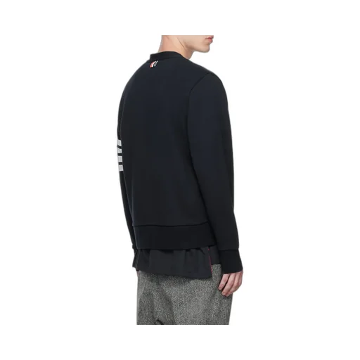 Thom Browne 4-Bar Loopback Cardigan