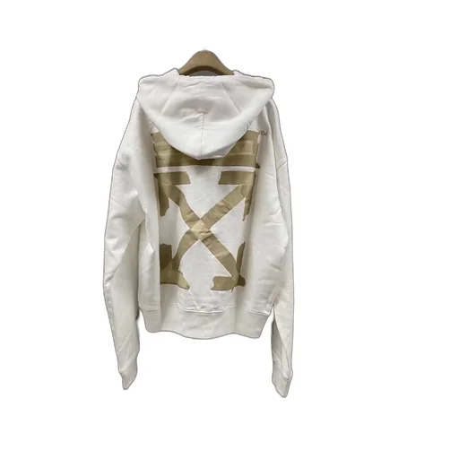 Tape Arrows Print Hoodie