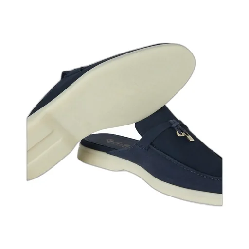 Loro Piana Babouche Charms Slip-On Flat Shoes