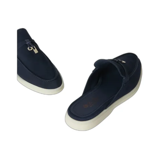 Loro Piana Babouche Charms Slip-On Flat Shoes