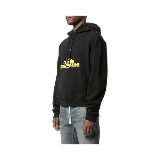 Logo Printed Hooded Hoodie