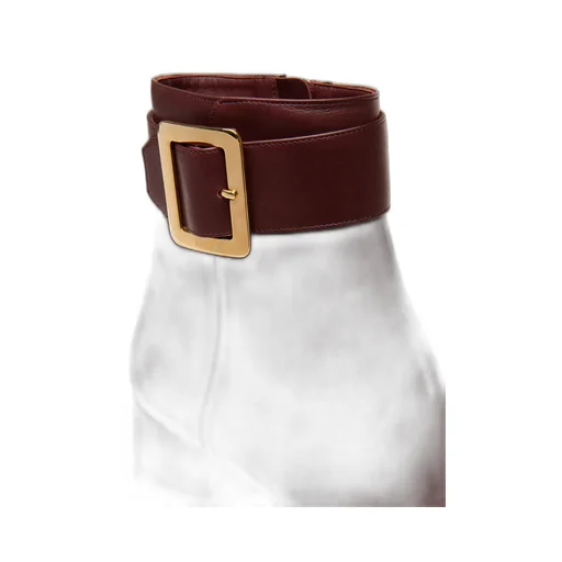 Jay Metal Square Button Boots