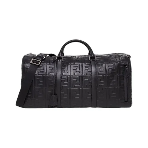 Logo-Embossed Holdall Bag