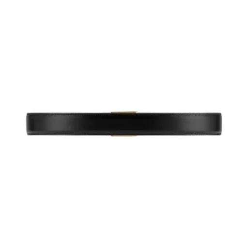 Leather Belt With Web