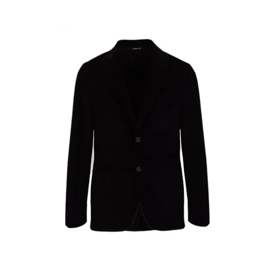 Tonello Peaked Lapel Velvet Jacket