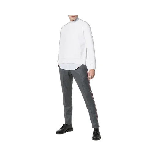 Thom Browne Rwb Striped Sweatshirt