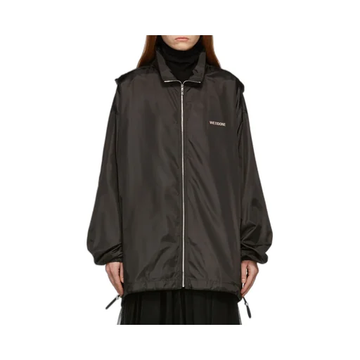 Logo-Print Hooded Jacket