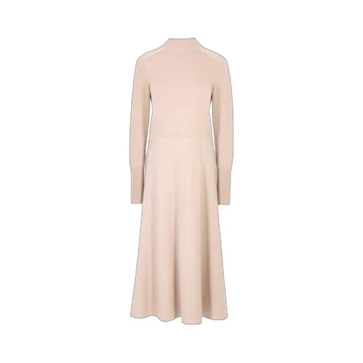 Long-Sleeved Mid-Length Dress