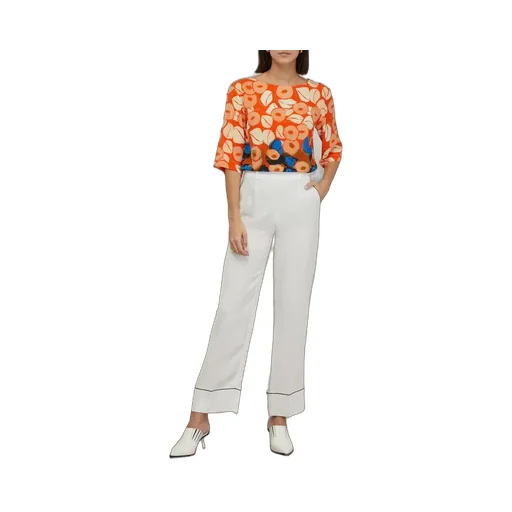 Loro Piana Straight Leg Satin Trousers