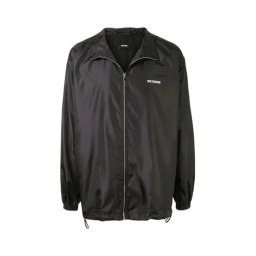 Logo-Print Hooded Jacket
