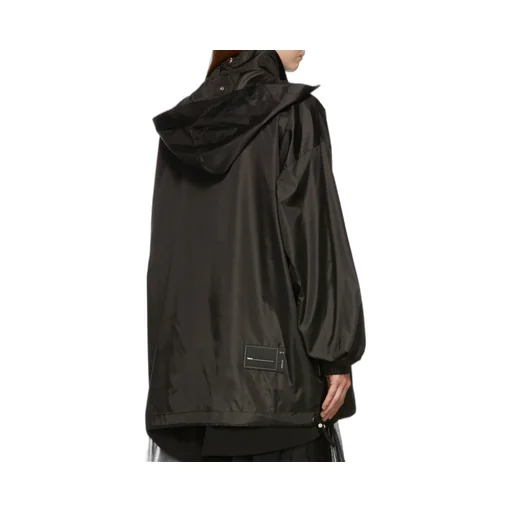 Logo-Print Hooded Jacket