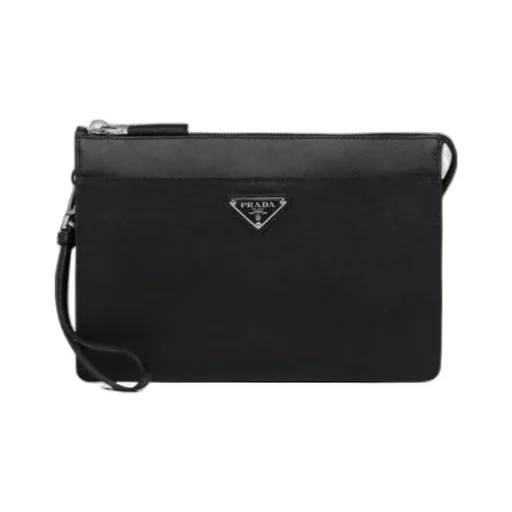 Prada Saffiano Clutch Bag