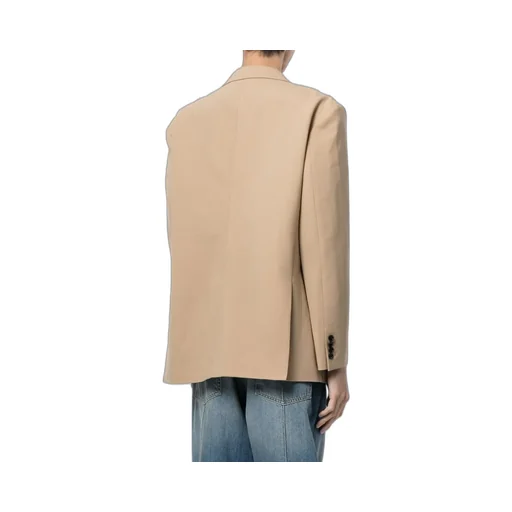Logo-Patch Single-Breasted Blazer
