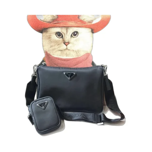 Saffiano-Leather Shoulder Bag