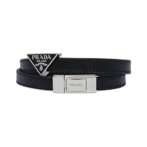 Prada Logo Plaque Bracelet
