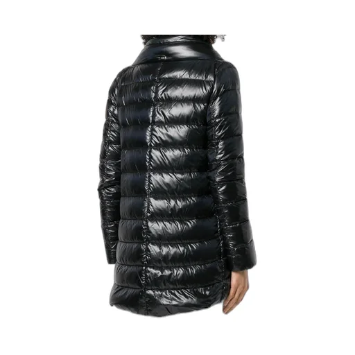 Black Quilted Down Jacket