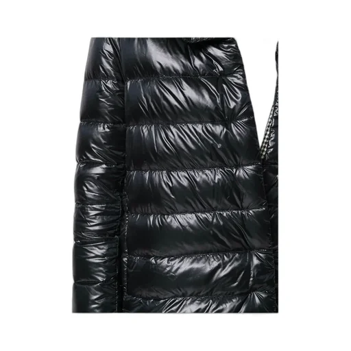 Black Quilted Down Jacket