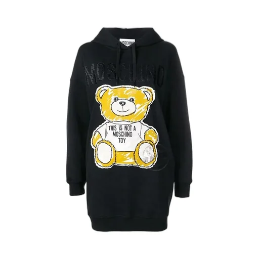 Bear Pattern Long Sweater