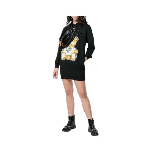 Bear Pattern Long Sweater