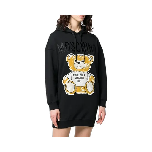 Bear Pattern Long Sweater