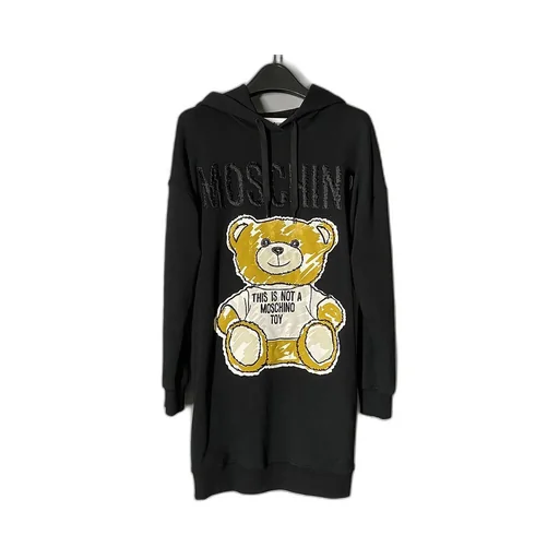 Bear Pattern Long Sweater