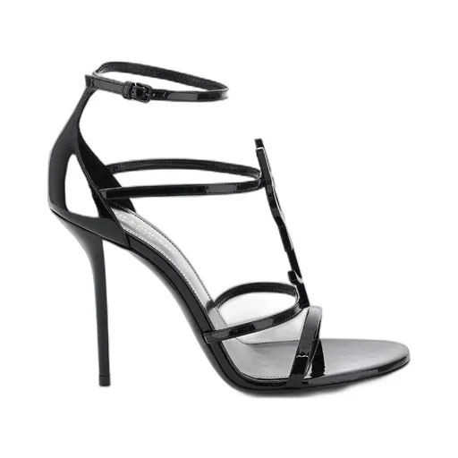 Saint Laurent Cassandra Open Toe Sandals