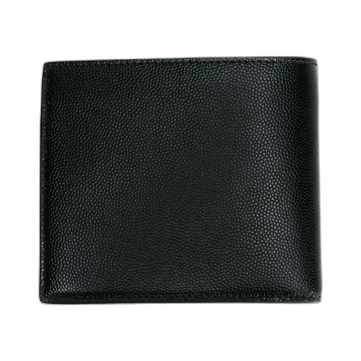 Saint Laurent Logo Plaque Bi-Fold Wallet