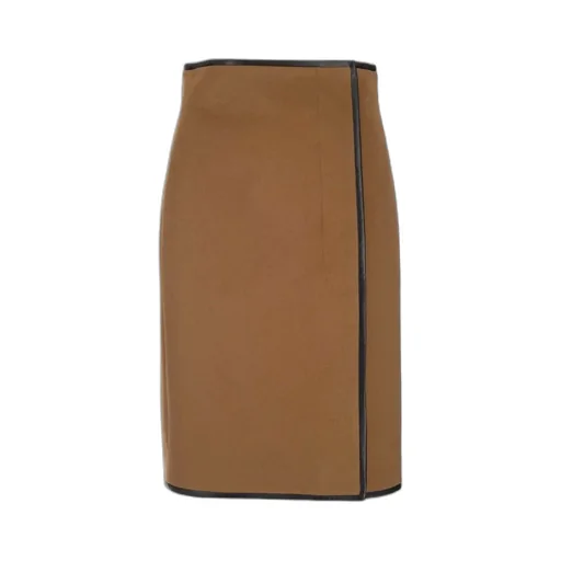 Saint Laurent Belted Wrap Skirt
