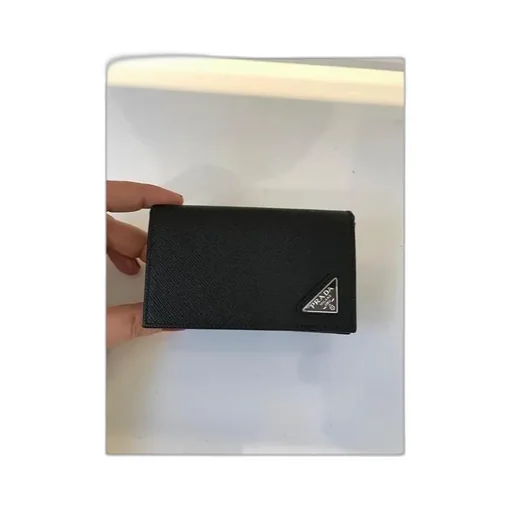 Saffiano Leather Card Holder