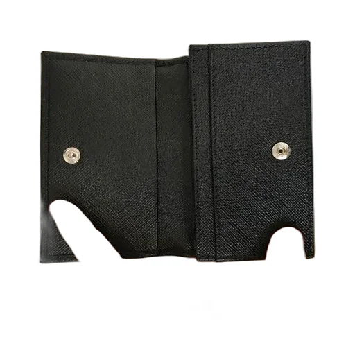 Saffiano Leather Card Holder