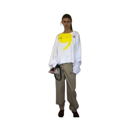 Apostrophe Logo-Print Sweatshirt