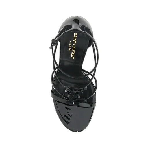 Saint Laurent Cassandra Open Toe Sandals