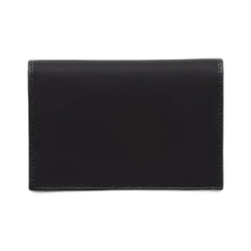 Prada Triangle-Logo Bi-Fold Wallet