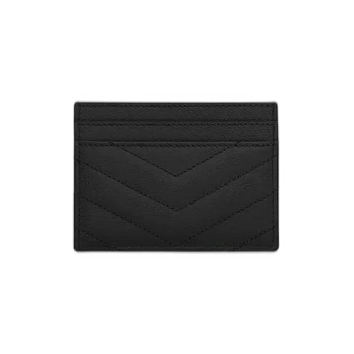 Saint Laurent Cassandre Matelass Card Case