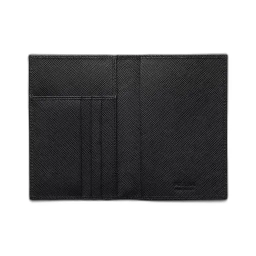 Prada Triangle-Logo Bi-Fold Wallet