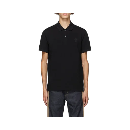 Alexander Mcqueen Skull Patch Polo Shirt