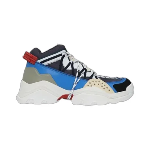 Kenzo Inka Color-Block Lace Up Sneakers