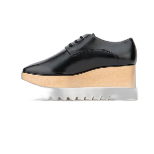 Stella Mccartney Elyse Lace-Up Platform Shoes