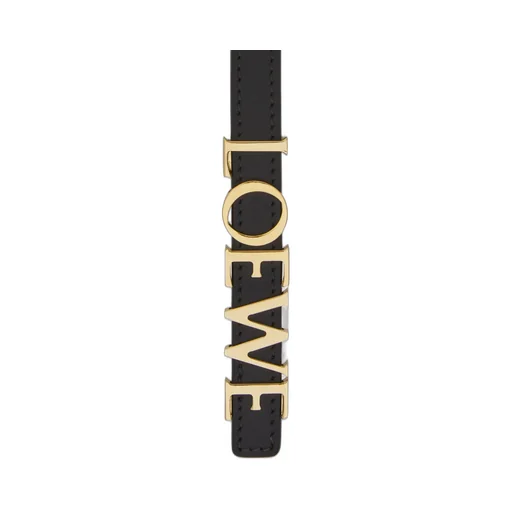 Loewe Logo Lettering Buckle Belt
