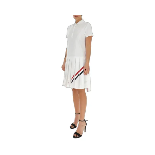 Rwb-Stripe Polo Dress
