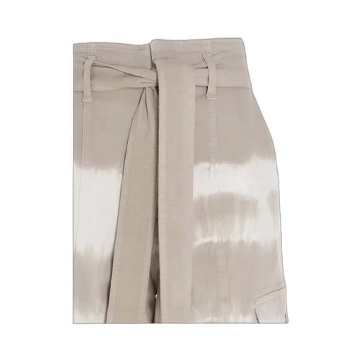 Stella Mccartney Tie-Dye Belted Cargo Pants