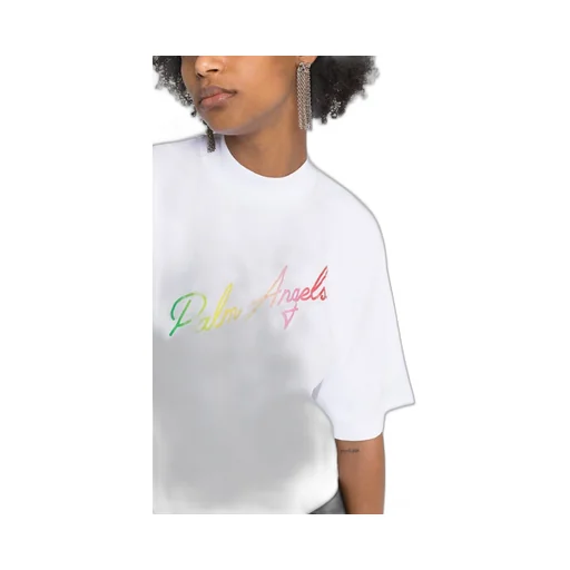 Miami Logo Cropped T-Shirt