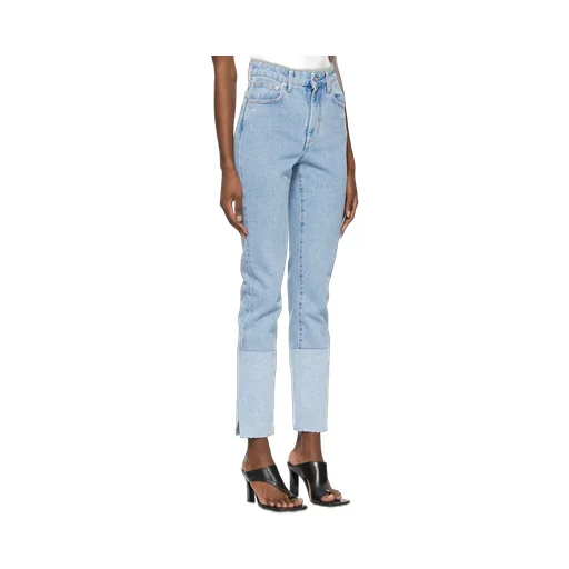 High-Rise Straight-Leg Jeans
