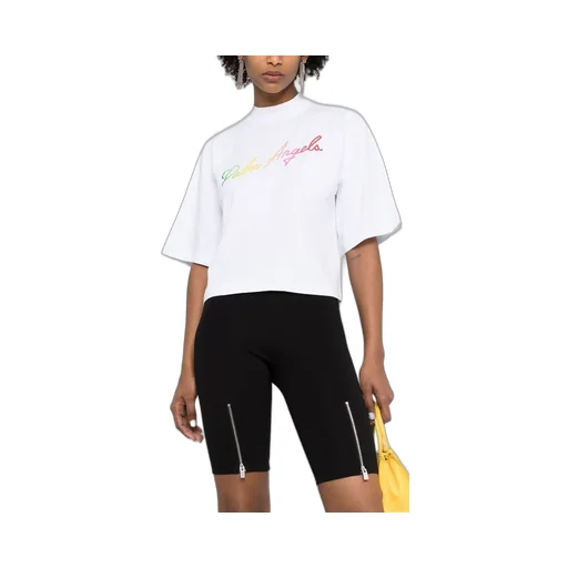 Miami Logo Cropped T-Shirt