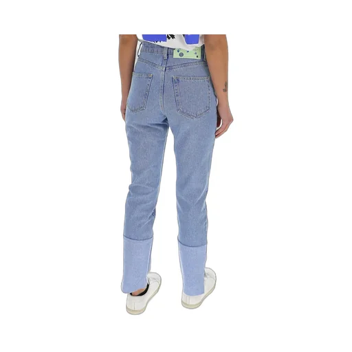 High-Rise Straight-Leg Jeans