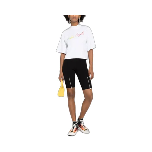 Miami Logo Cropped T-Shirt